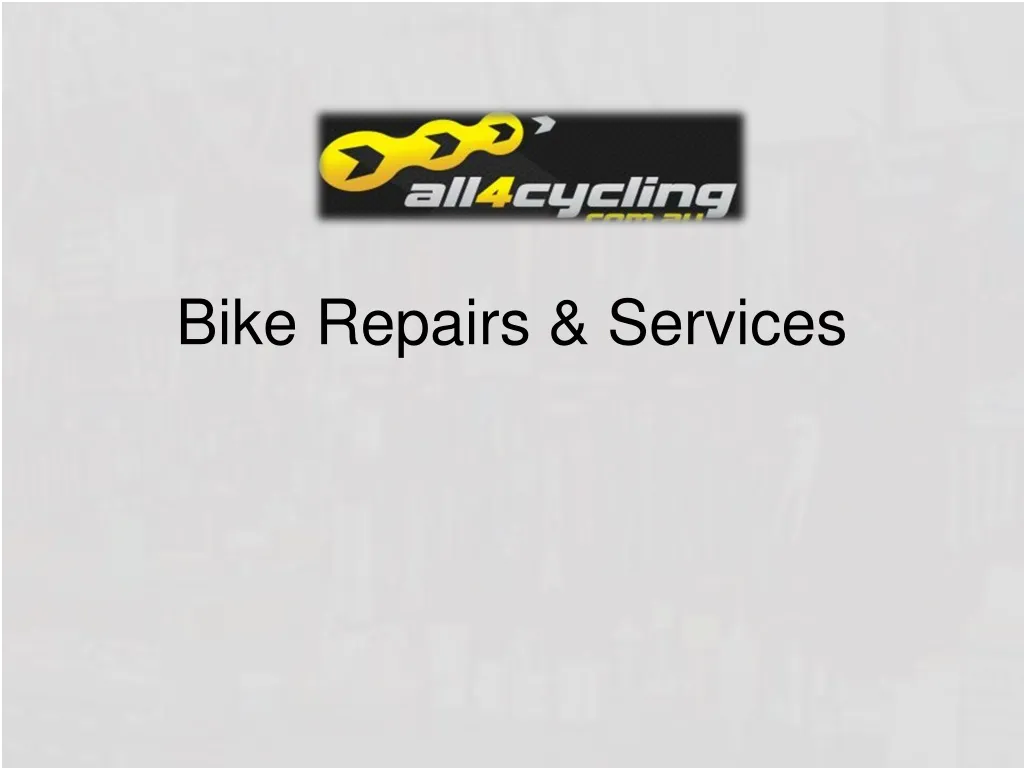 bike repairs services