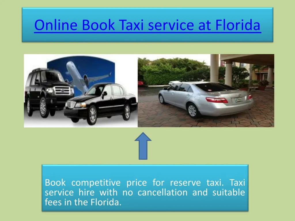 online book taxi service at florida