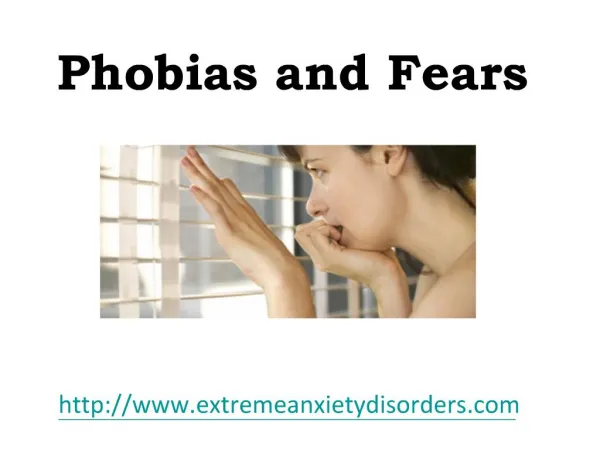 Self Help for Phobias and Fears