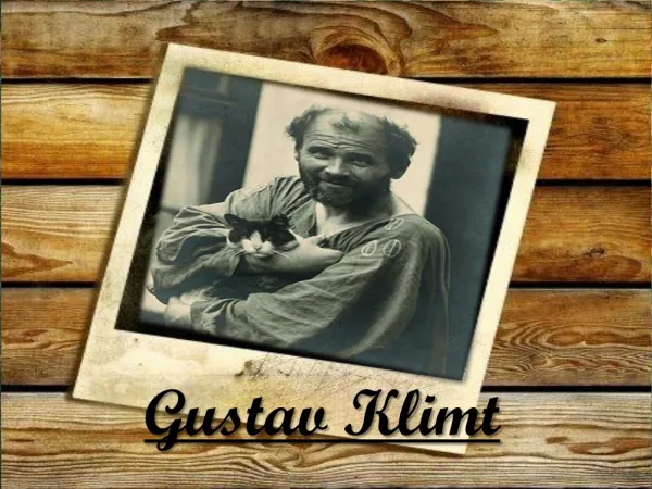 gustav klimt and his masterpieces