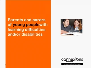 Parents and carers of young people with learning difficulties and