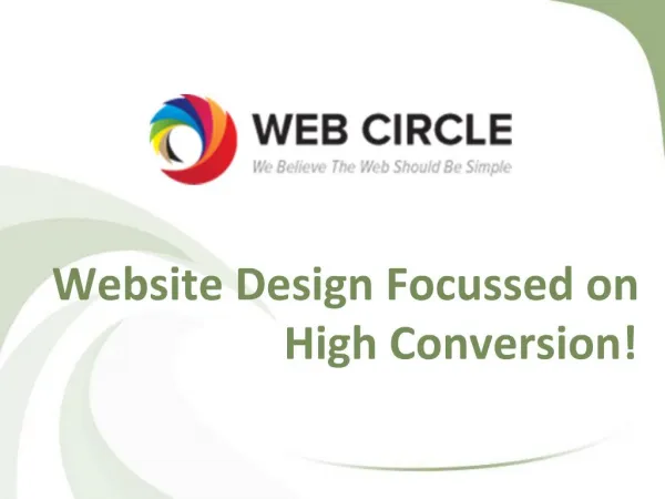 Website Design focussed on High Conversion!