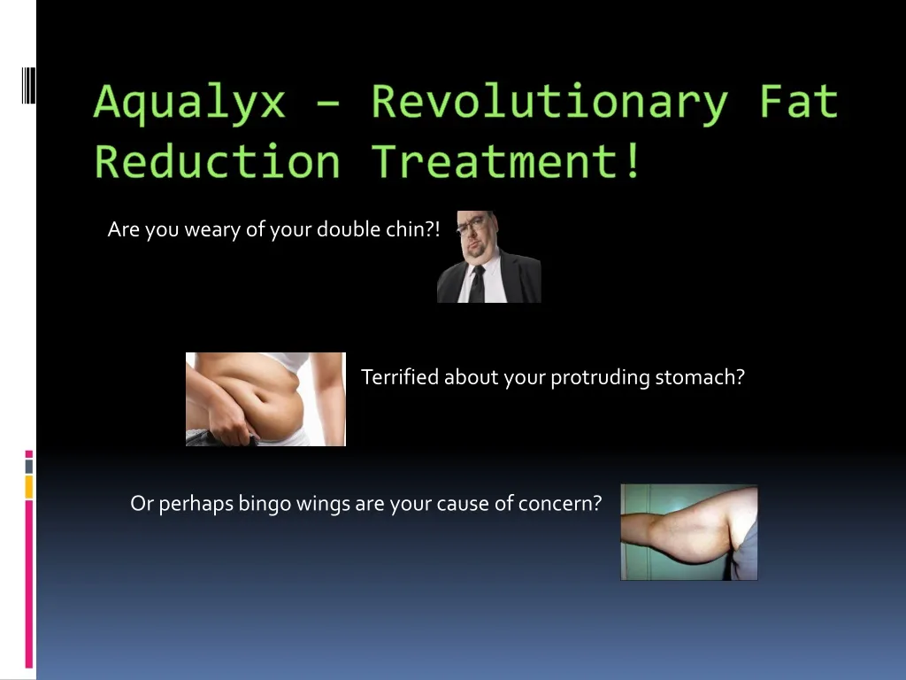 aqualyx revolutionary fat reduction treatment