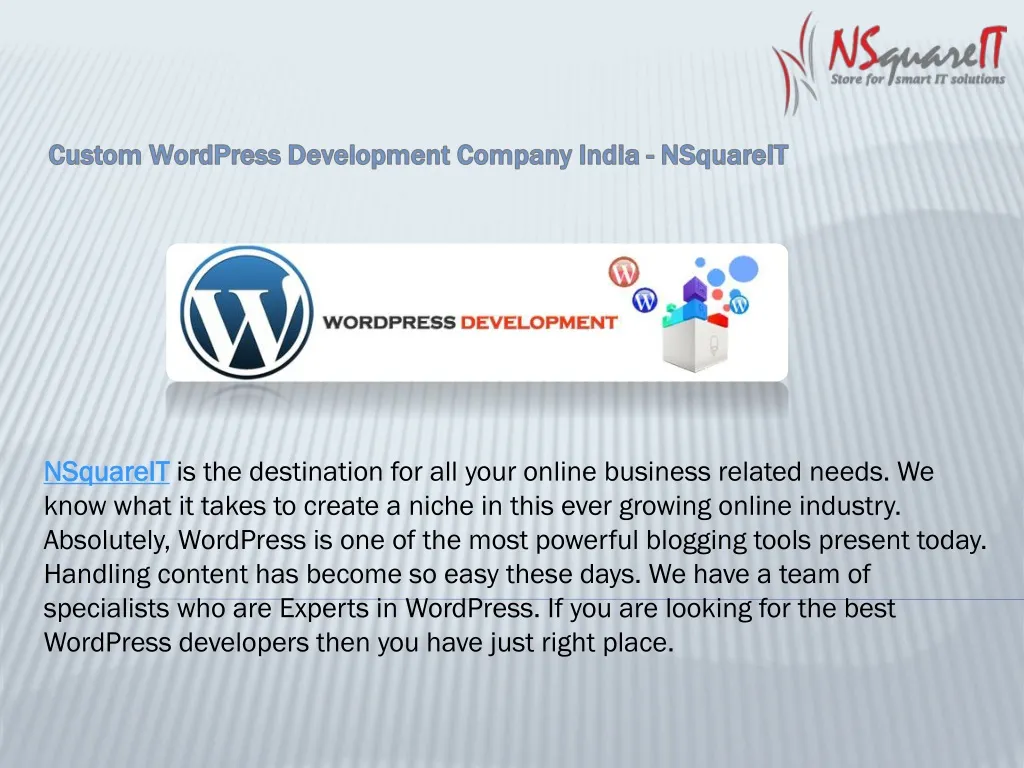 custom wordpress development company india nsquareit