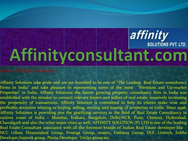 dlf residential apartments bangalore|"affinityconsultant.com
