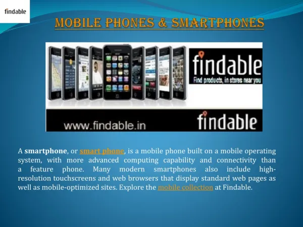 Latest smartphones in India
