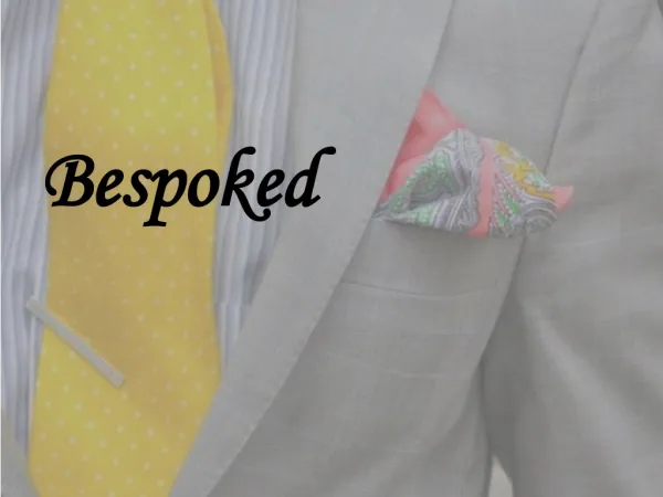 Bespoke Suits in Melbourne