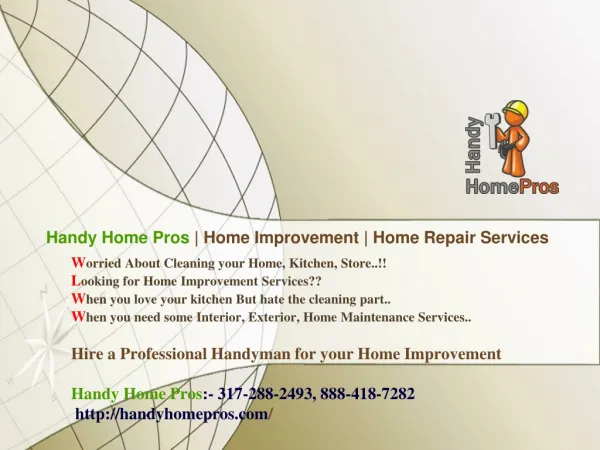 Home Maintenance Charlotte | Handy Home Pros