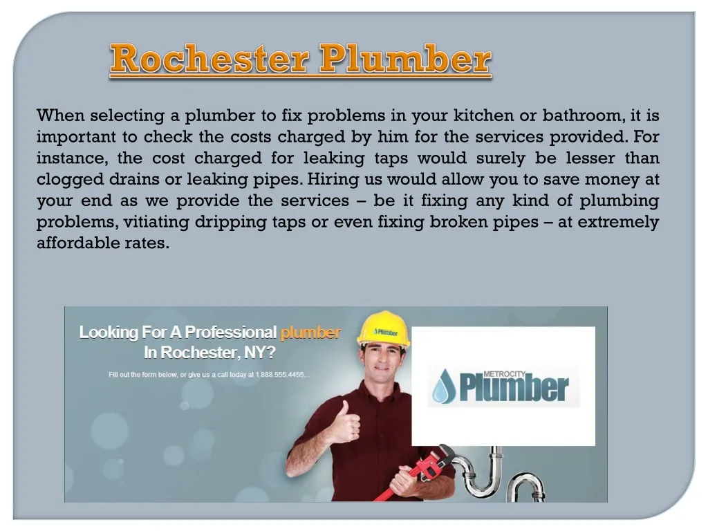 rochester plumber