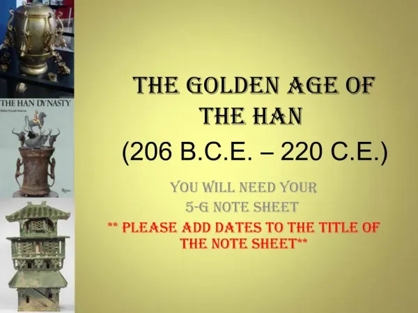 The Golden Age of the Han