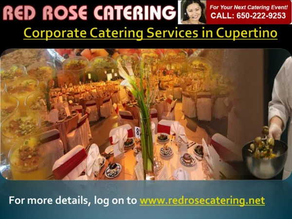 Corporate Catering Services Cupertino