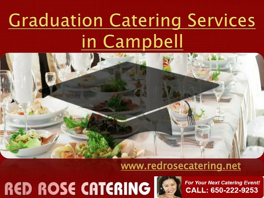 graduation catering services in campbell