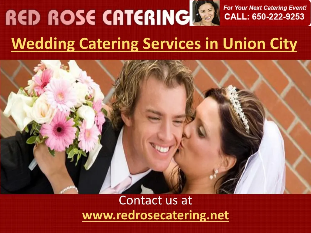 wedding catering services in union city