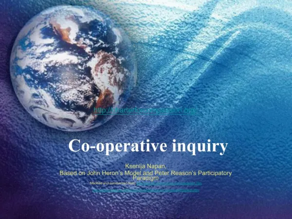 Co-operative inquiry