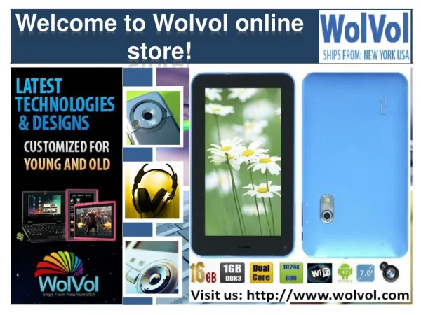 Welcome to Wolvol online store!
