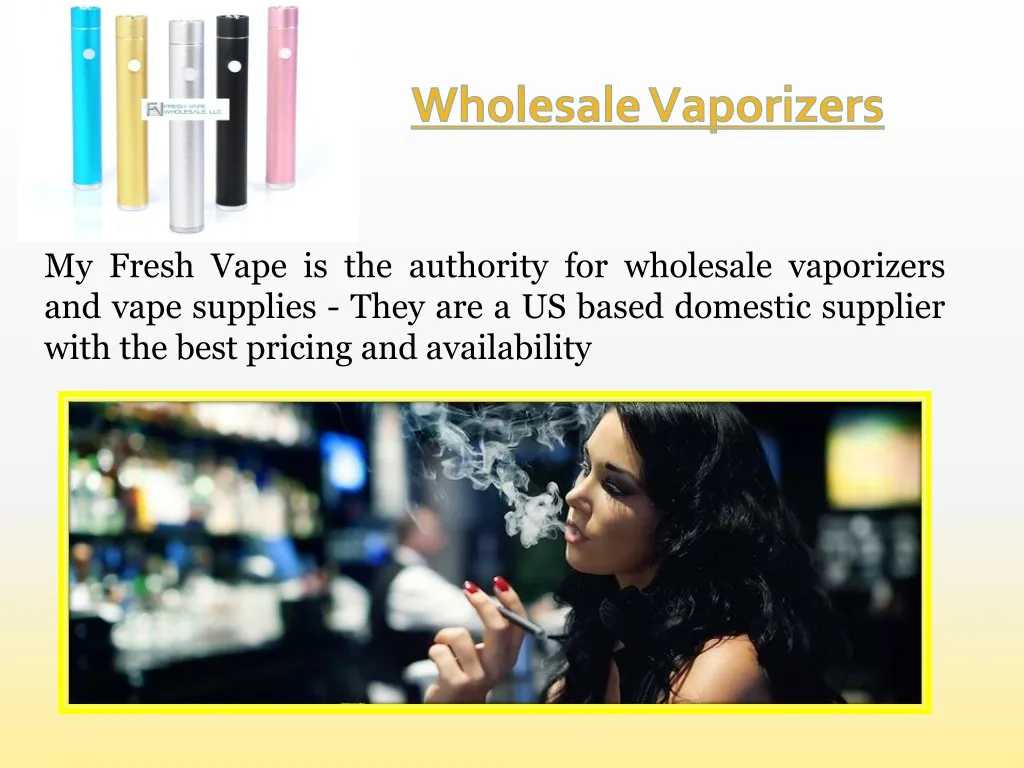 wholesale vaporizers