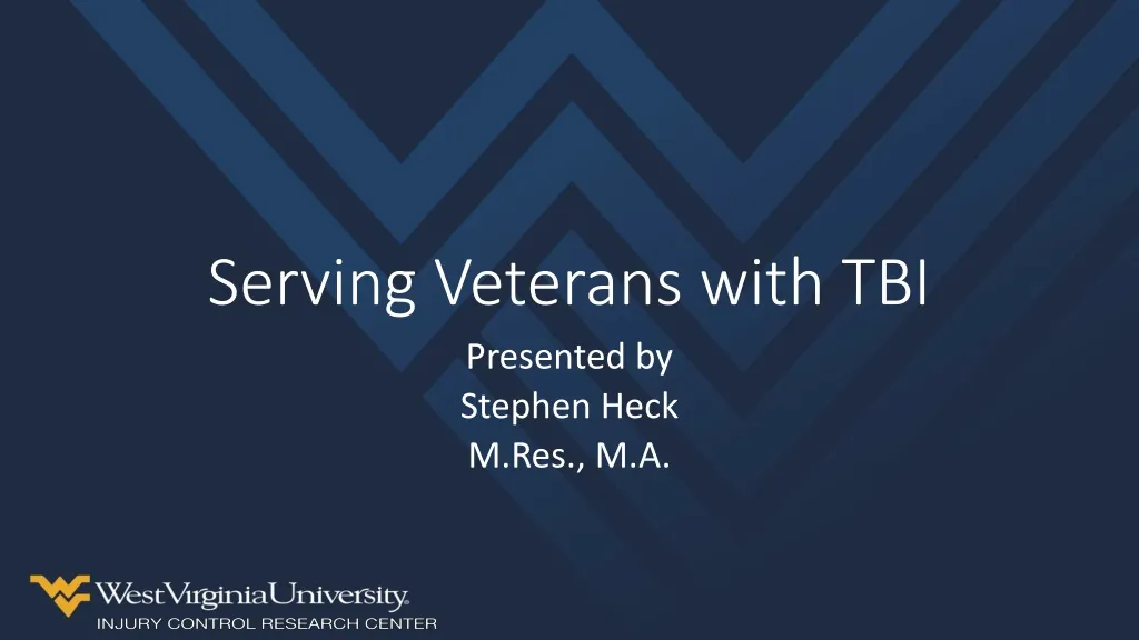 serving veterans with tbi