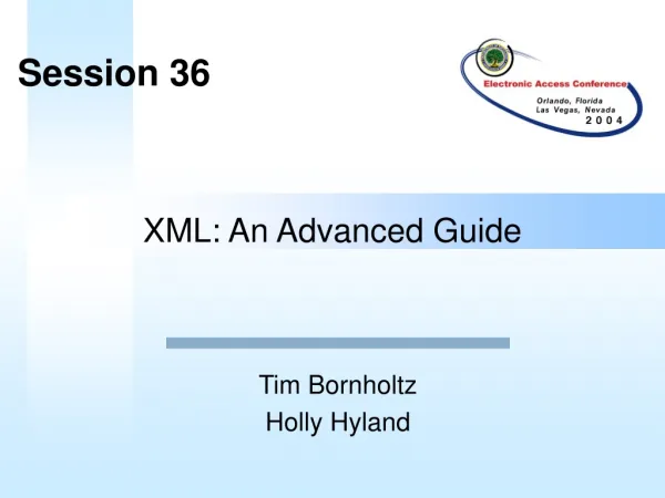 XML: An Advanced Guide