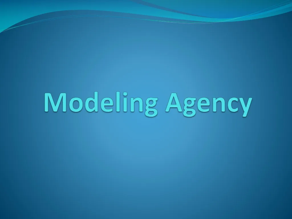 modeling agency
