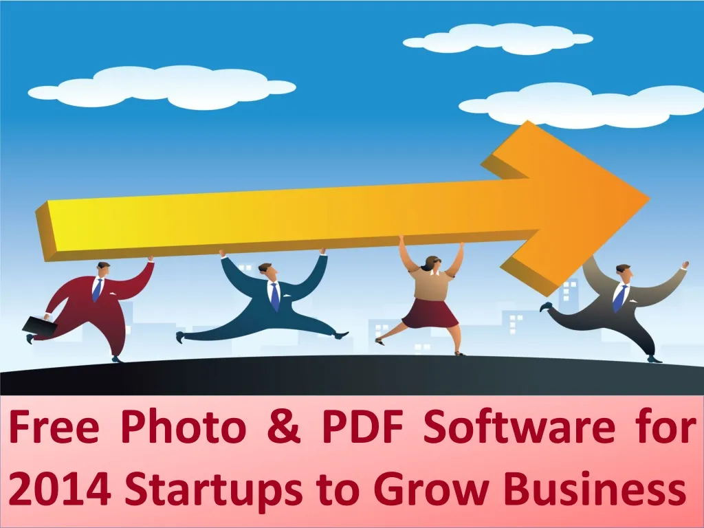 free photo pdf software for 2014 startups to grow business