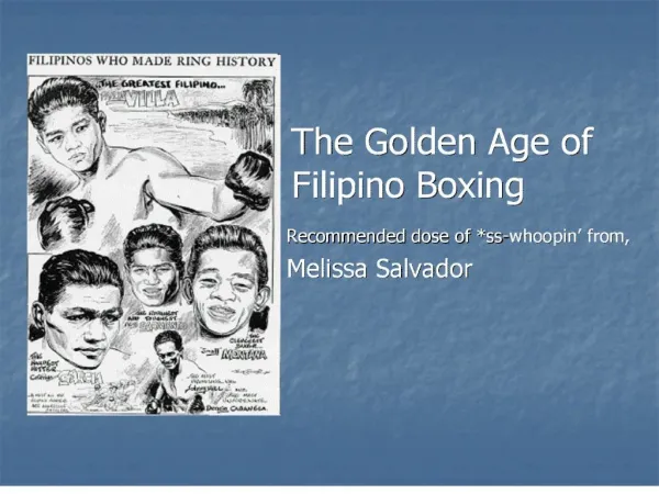 the golden age of filipino boxing