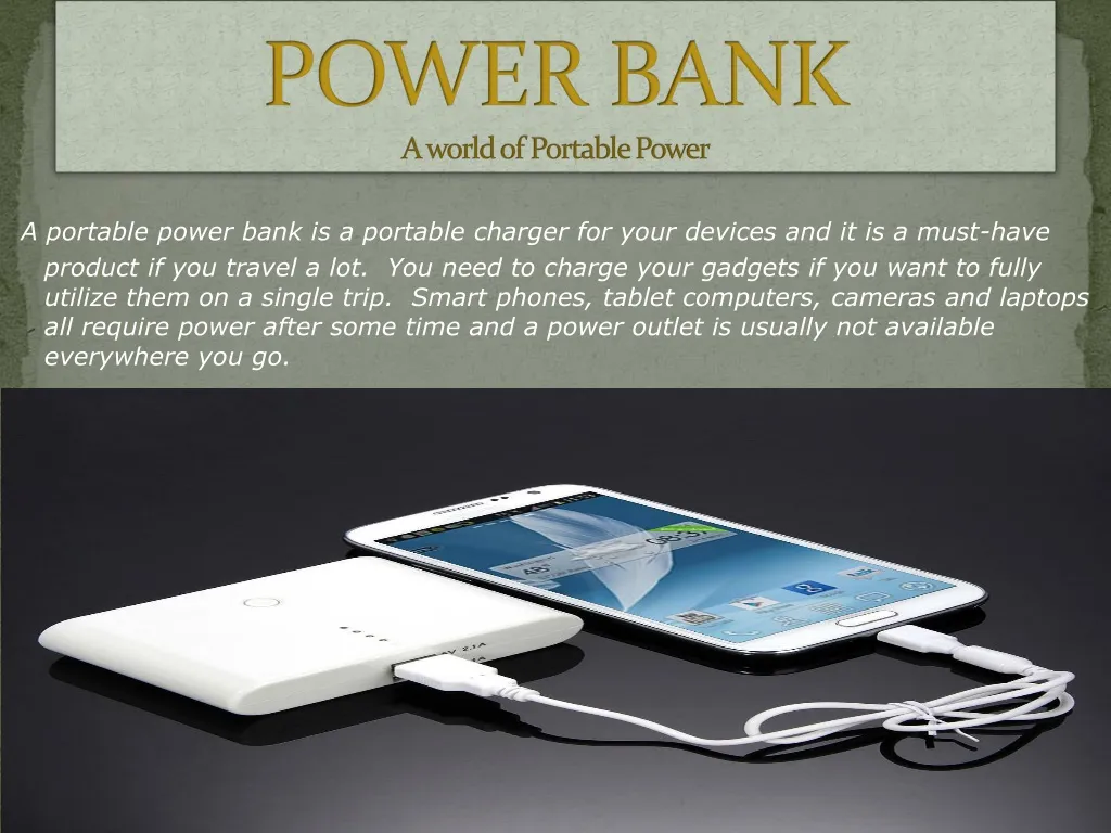 power bank a world of portable power