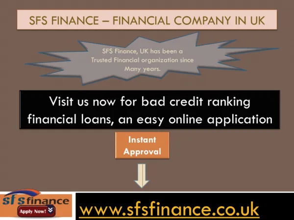 SFS Finance, UK