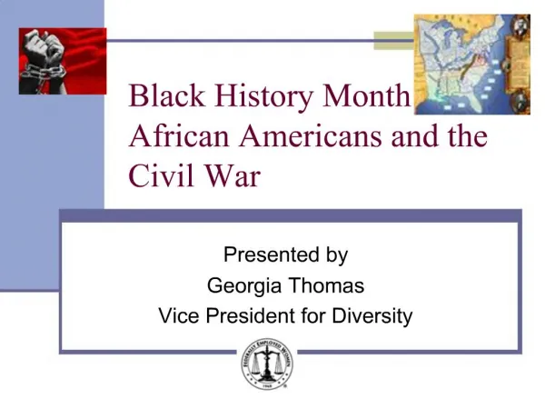 Black History Month 2011 African Americans and the Civil War
