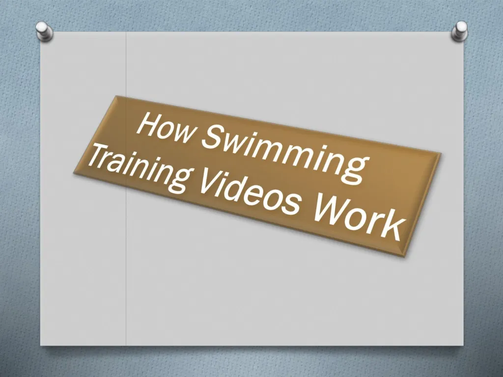 how swimming training videos work