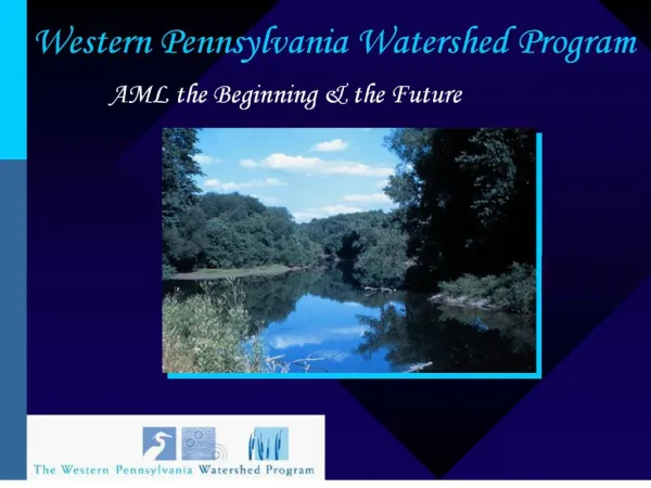 western pennsylvania watershed program