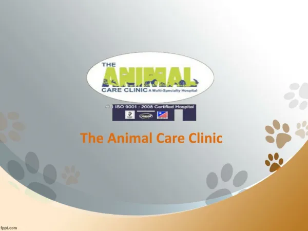 Animal care clinic in Hyderabad