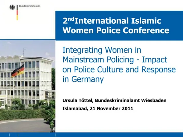 2nd International Islamic Women Police Conference