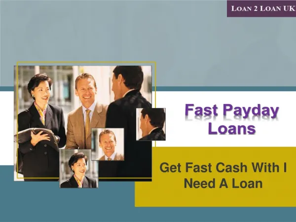 Gettting The Fast Payday Loans