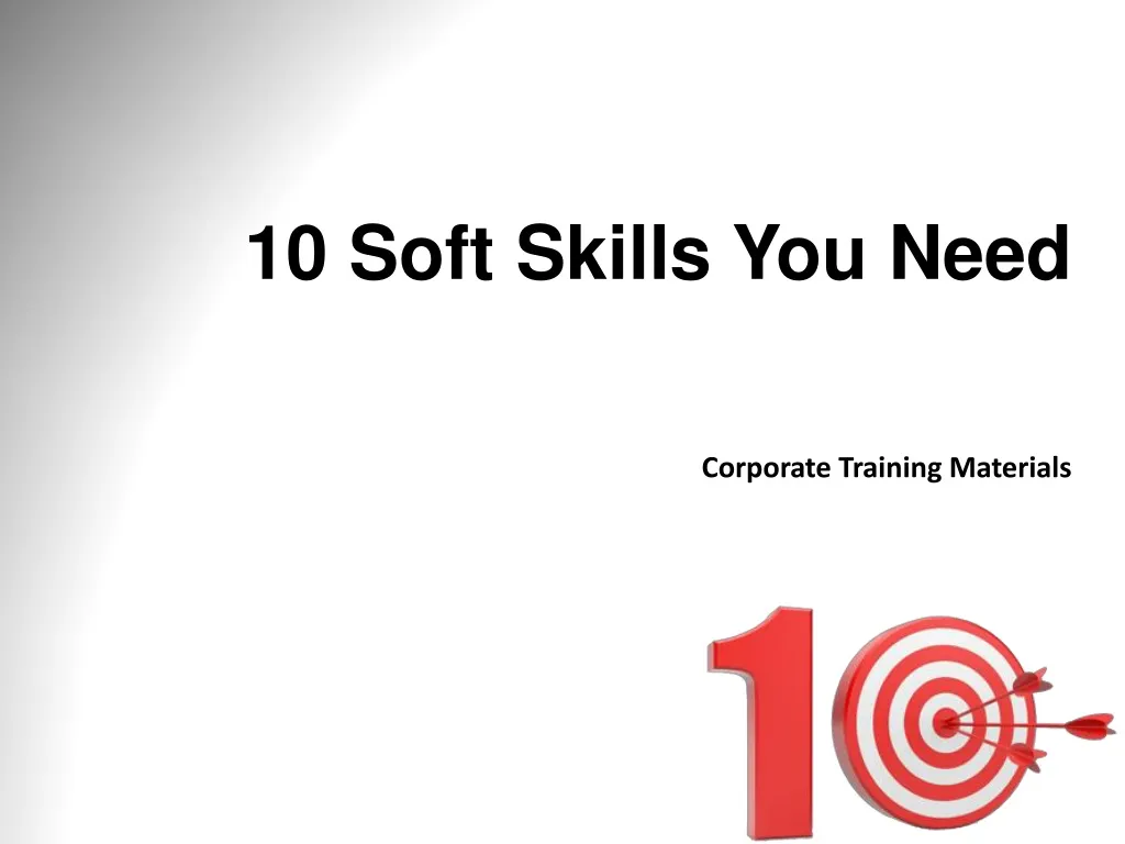 10 soft skills you need corporate training