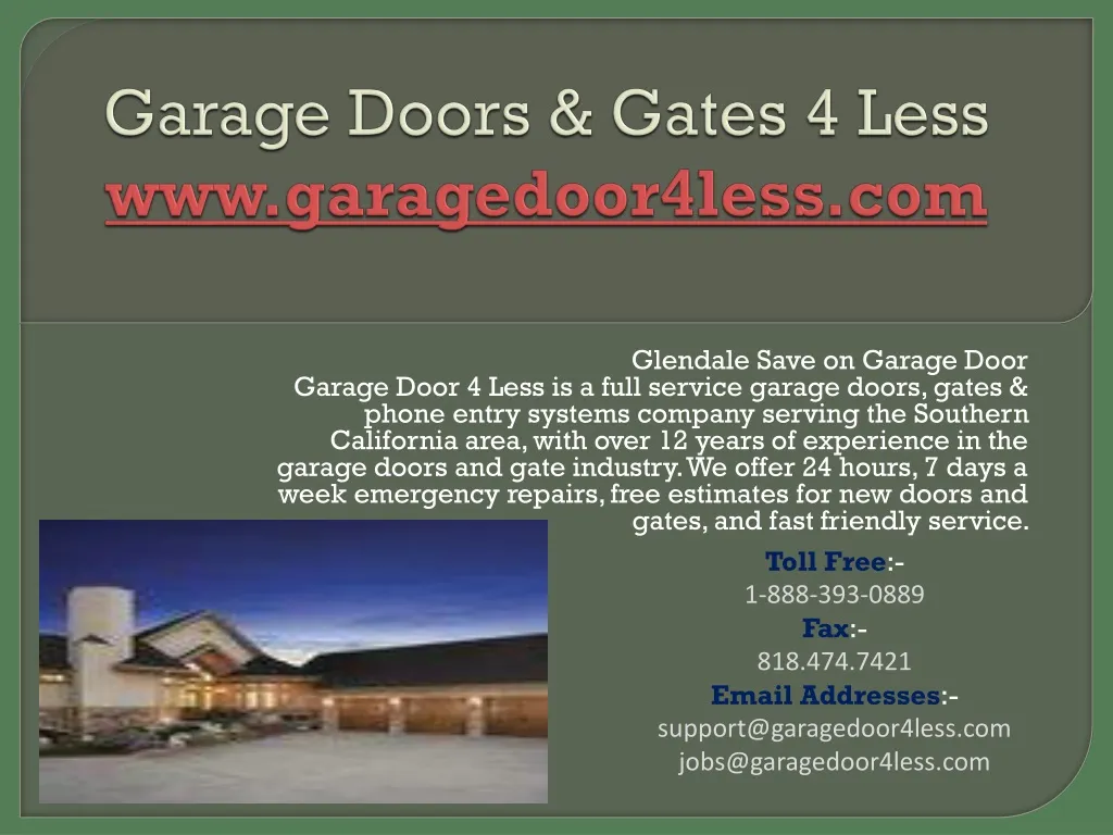 garage doors gates 4 less www garagedoor4less com