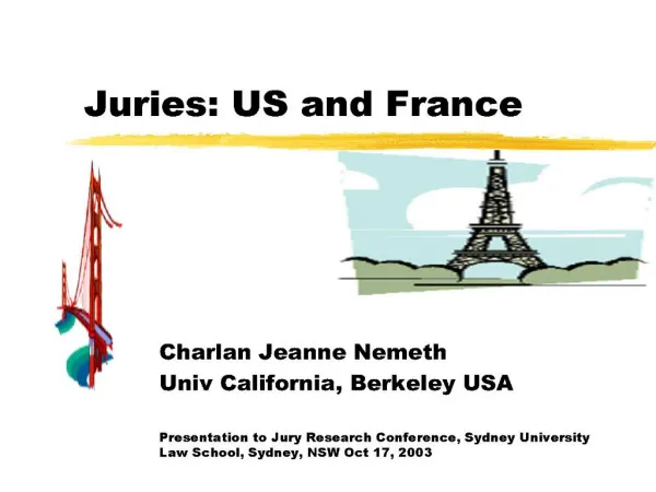 juries: us and france