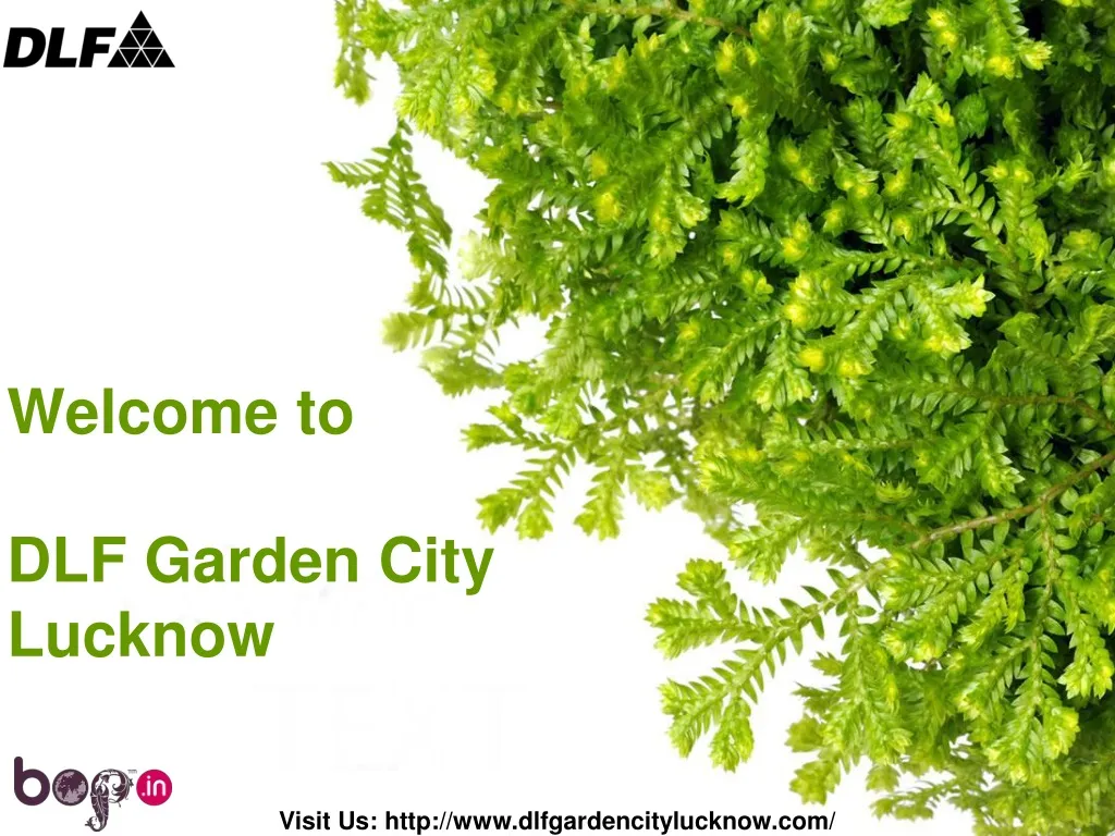 welcome to dlf garden city lucknow