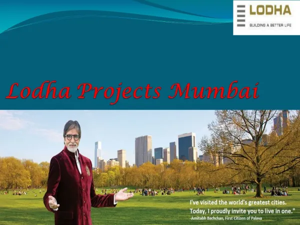 Lodha Group Mumbai.