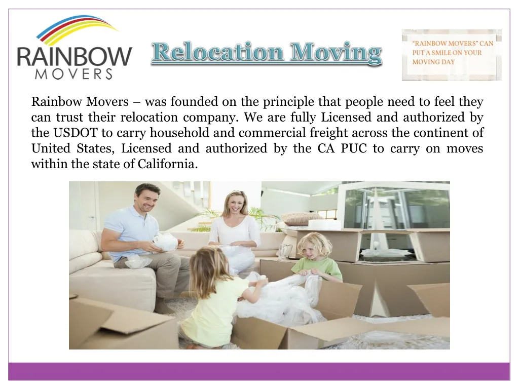 relocation moving