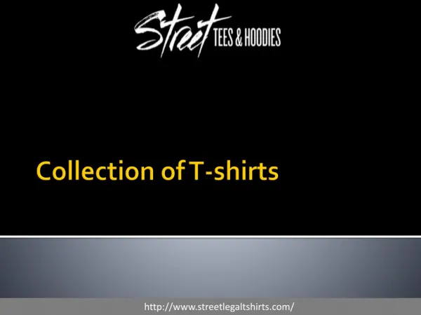 Collection of T-shirts