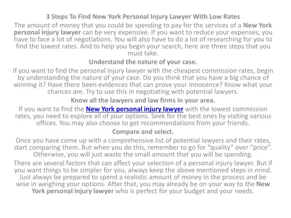 new york personal injury lawyer
