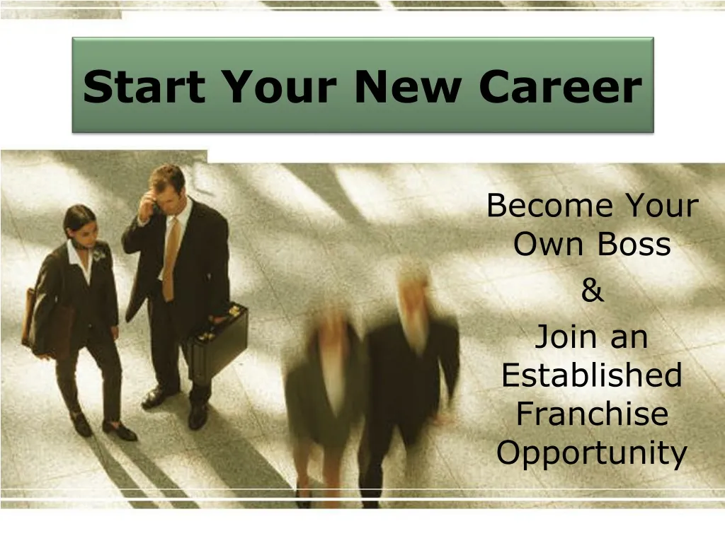 start your new career