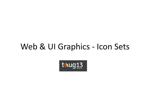Icon Sets - Taug13