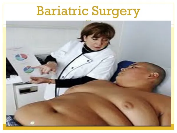 Bariatric Surgery Bangalore