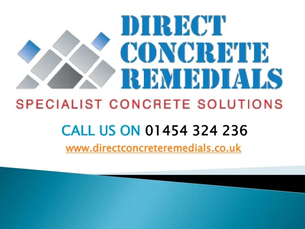 Concrete Remedial Work in UK