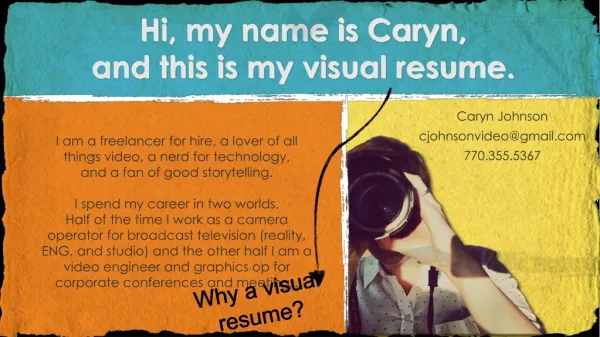 Caryn Johnson Resume 2014