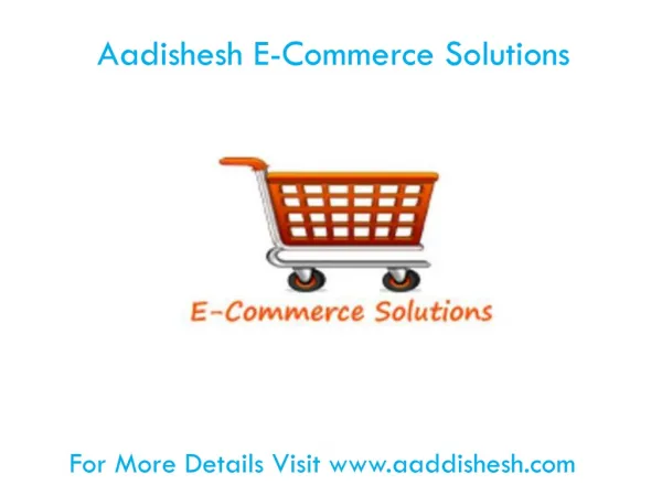 Aadishesh E-Commerce Solutions