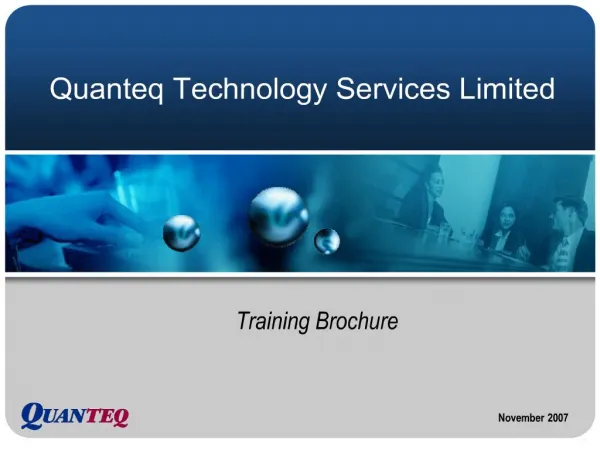 quanteq technology services limited