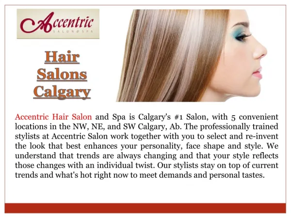 Hair Salon Calgary