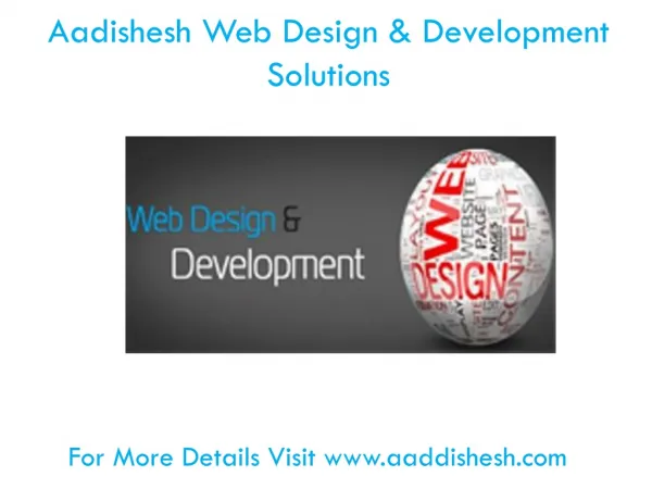 Aadishesh - Webdesign And Development Solutions